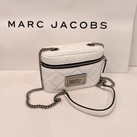 Marc Jacobs The Vanity Crossbody Bag Quilted Leather ‼️choose 1 color‼️ - Picture 7 of 16